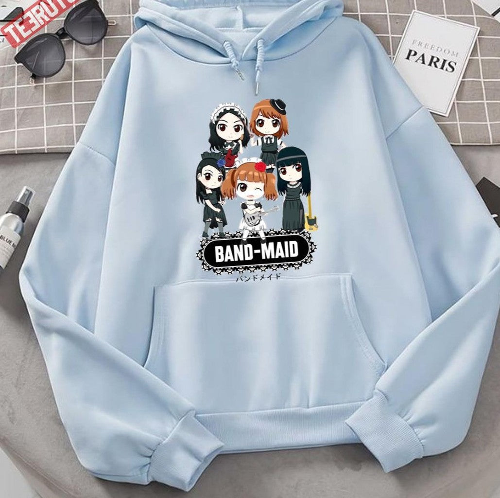 Music Retro Band-Maid Anime Unisex Hoodie - T-Shirt, Sweatshirt, Hoodie