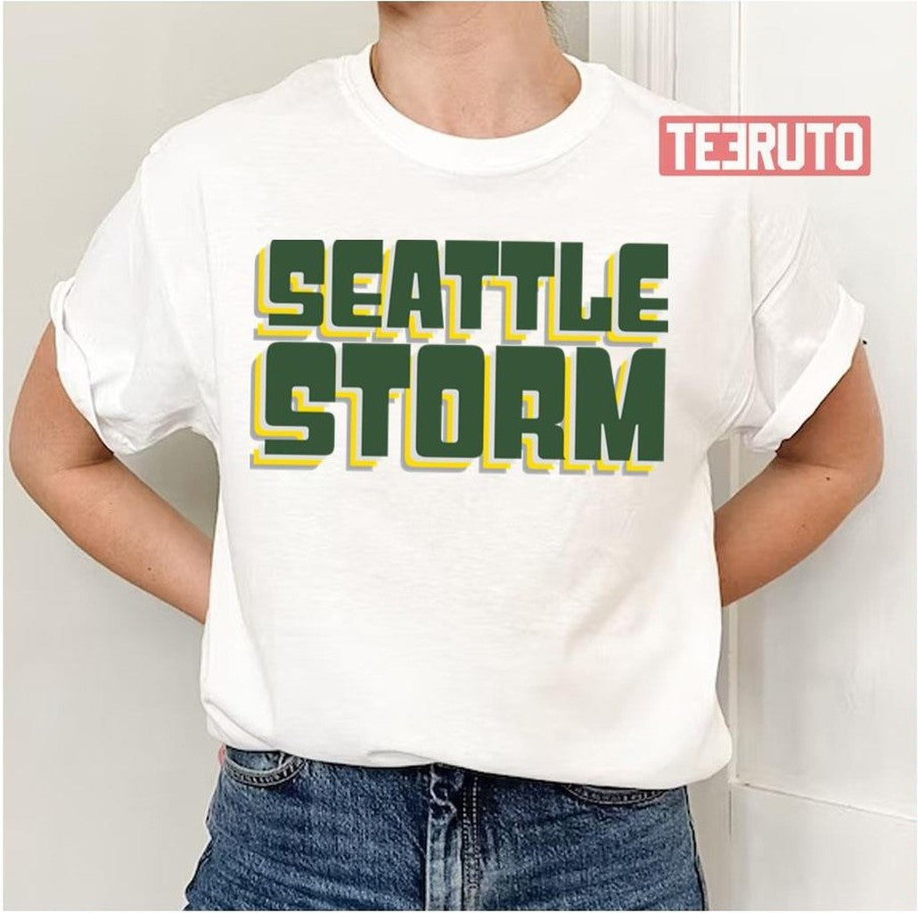 Seattle Storm Wnba Team Unisex T-Shirt - T-Shirt, Sweatshirt, Hoodie