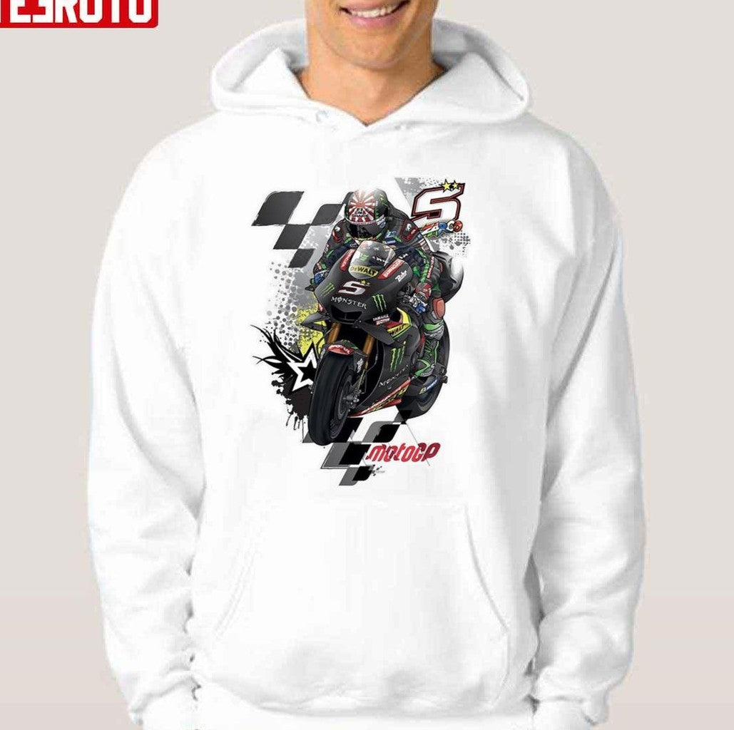 Pro Motogp Art Johann Zarco Unisex Hoodie - T-Shirt, Sweatshirt, Hoodie
