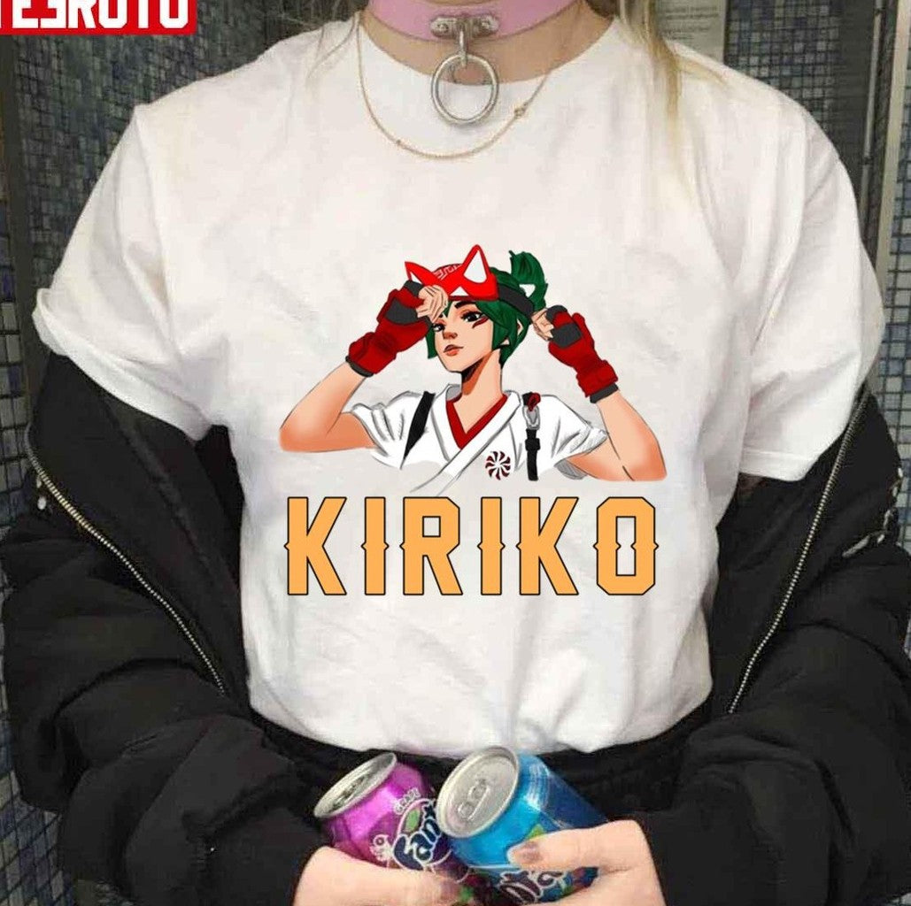 Overwatch Kiriko Fictional Character Art Unisex T-shirt - T-Shirt, Sweatshirt, Hoodie