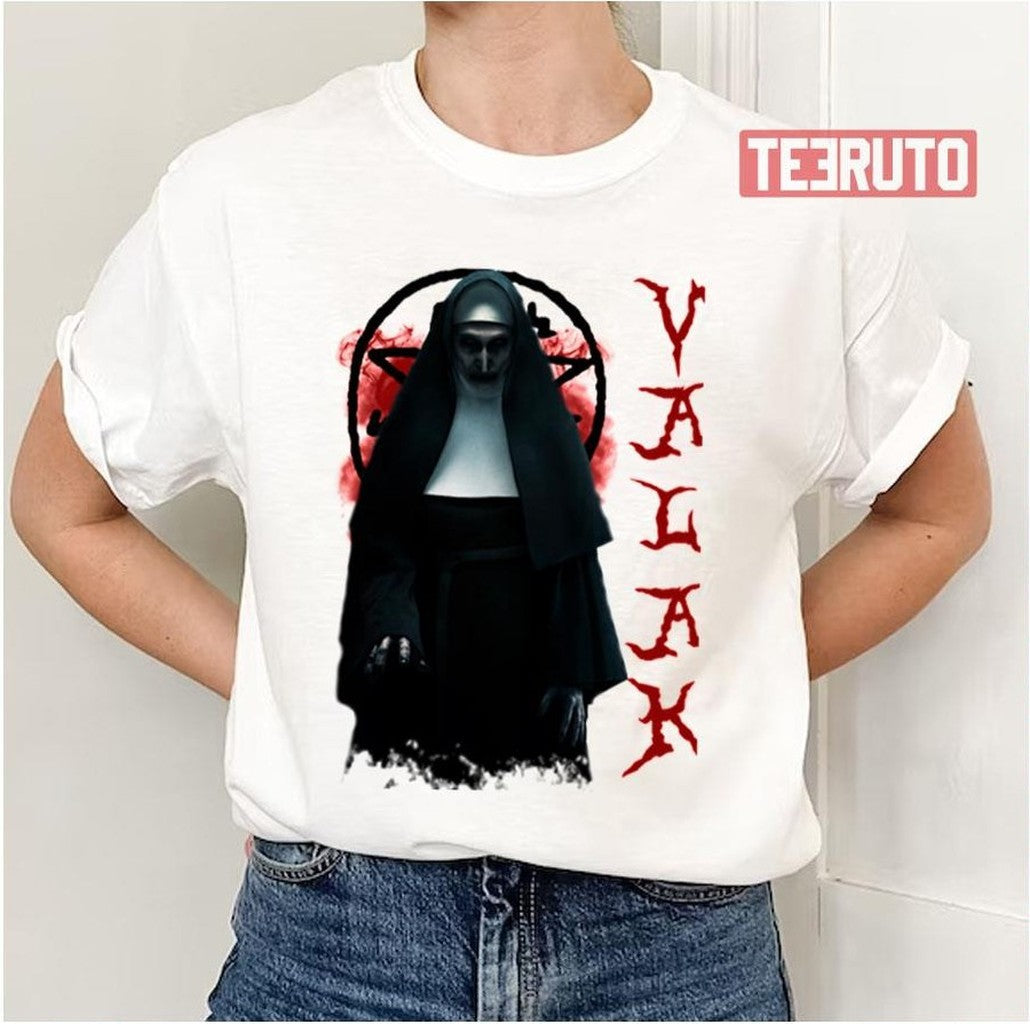 Movies Valak The Scary Nun The Conjuring Unisex T-Shirt - T-Shirt, Sweatshirt, Hoodie