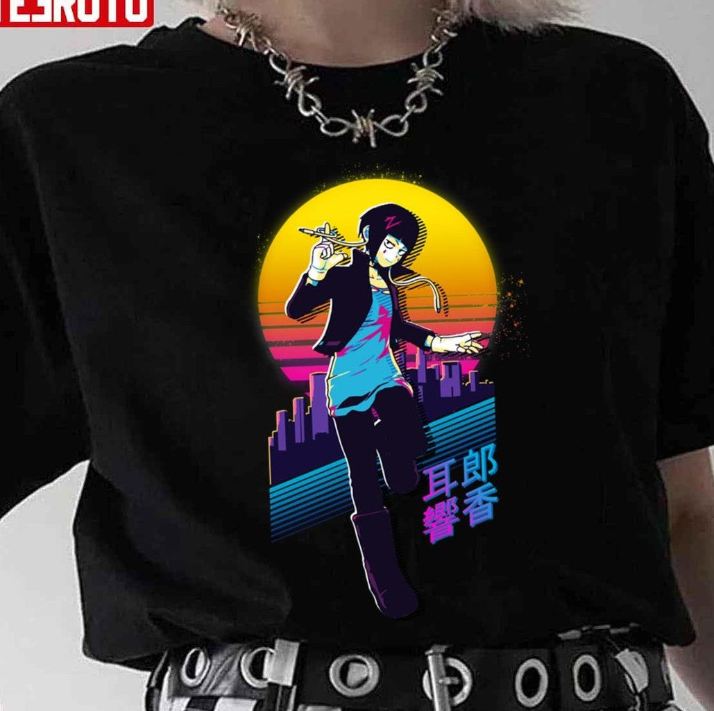 My Hero Academia Kyoka Jiro Retrowave Unisex T-Shirt - T-Shirt, Sweatshirt, Hoodie