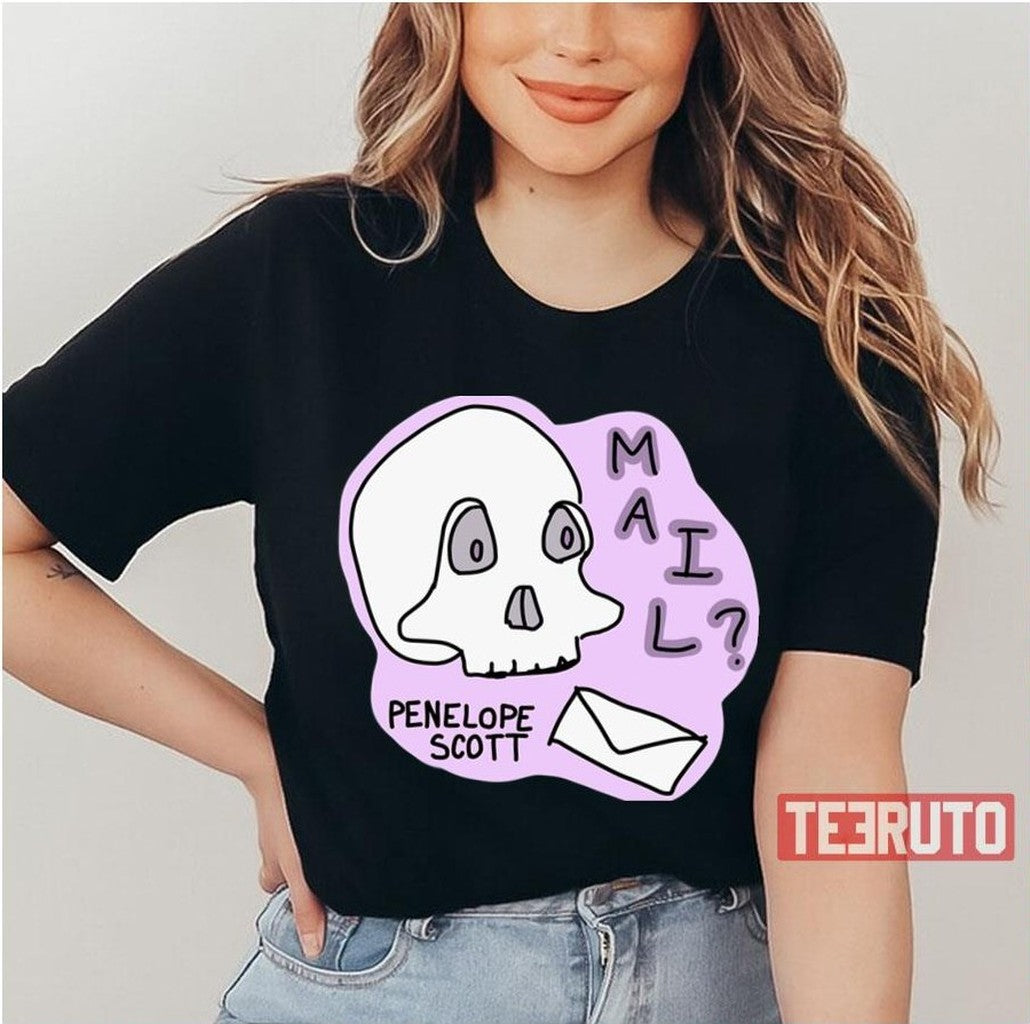 Penelope Scott Skeleton Mail Unisex T-Shirt - T-Shirt, Sweatshirt, Hoodie