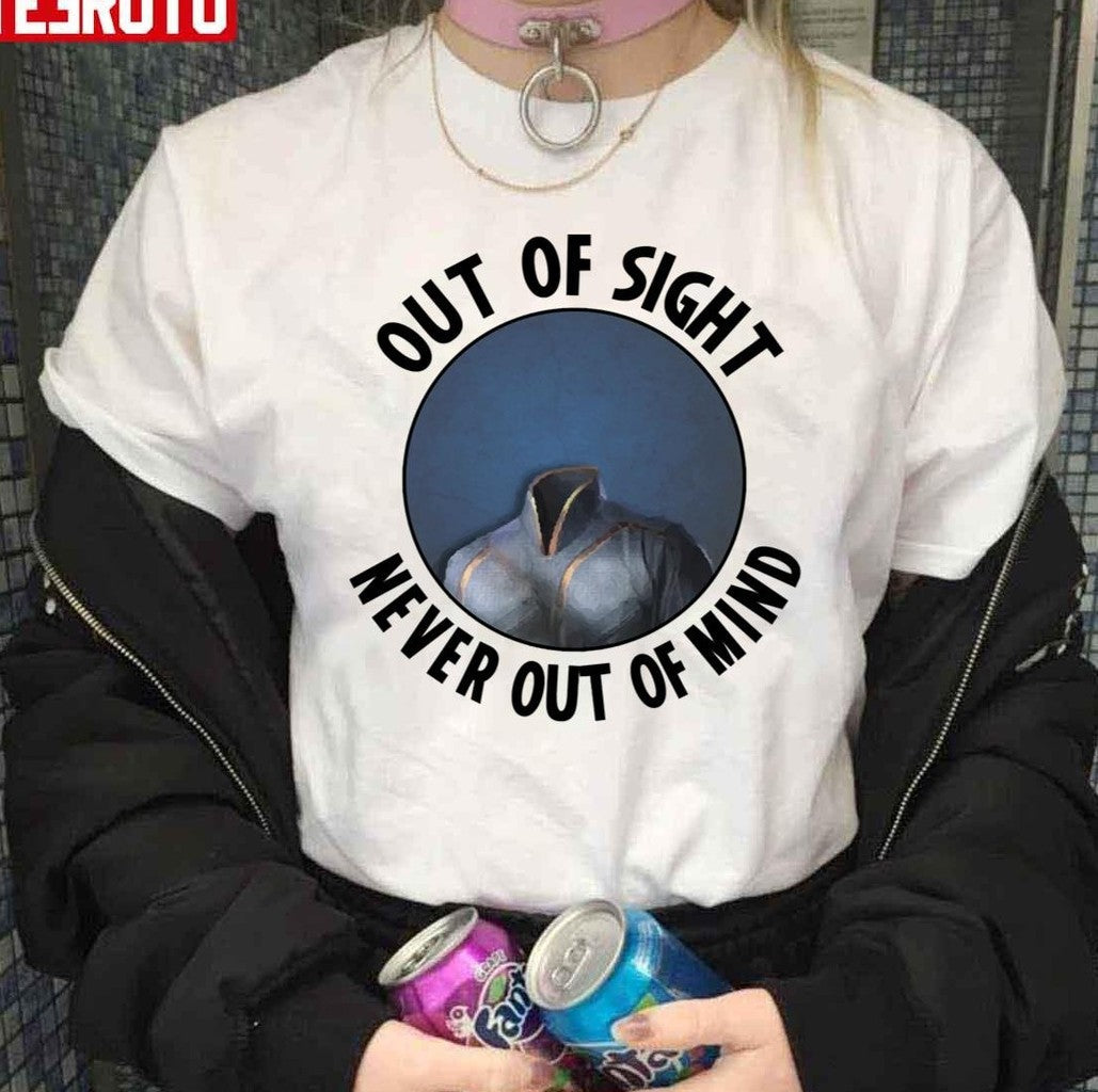 Out Of Sight Never Out Of Mind Rip Translucent The Boys Unisex T-Shirt - T-Shirt, Sweatshirt, Hoodie