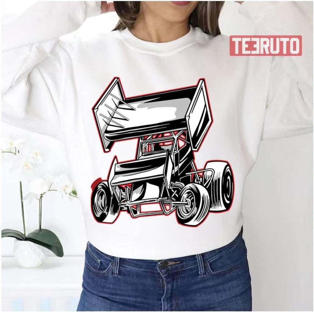 Offroad Rally Sprint Car Unisex Sweatshirt - T-Shirt, Sweatshirt, Hoodie