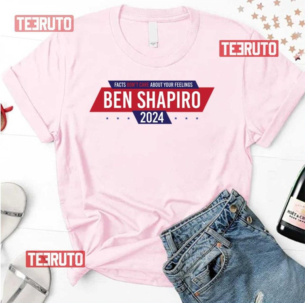 2024 Political Logo Ben Shapiro Unisex T-Shirt - T-Shirt, Sweatshirt, Hoodie