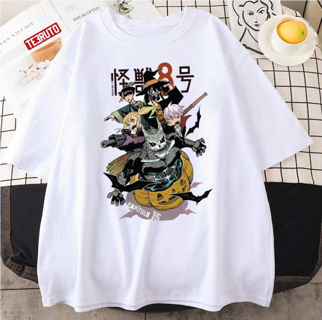 Rising From Scary Pumpkin Kaiju No 8 Unisex T-Shirt - T-Shirt, Sweatshirt, Hoodie