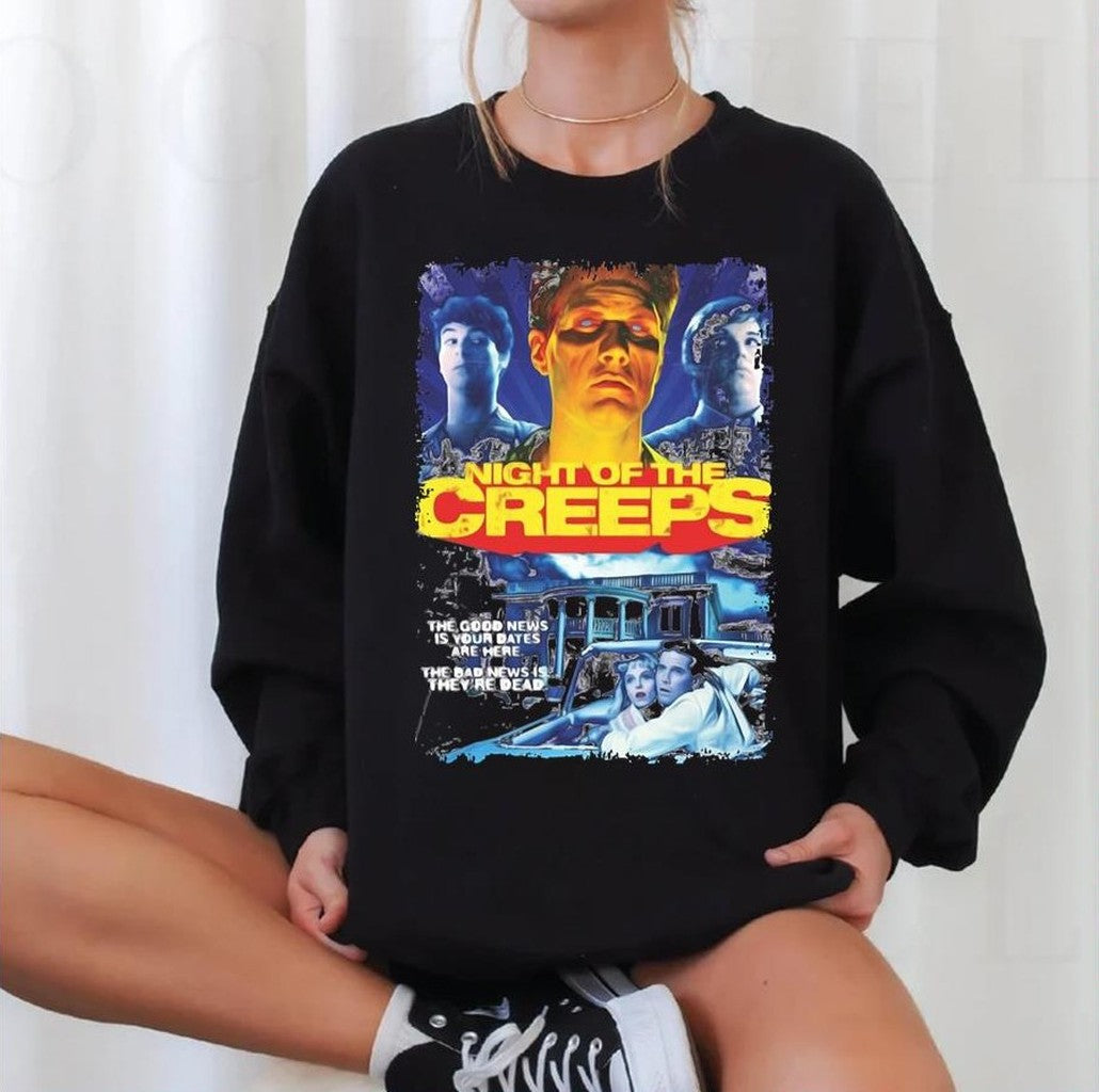 Night Of The Creeps Science Fiction Films Unisex Sweatshirt - T-Shirt, Sweatshirt, Hoodie
