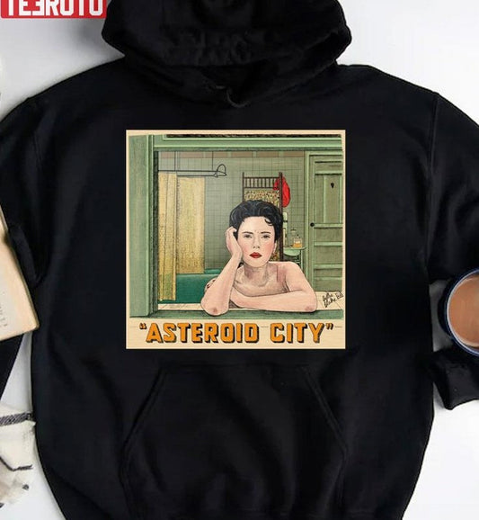 Animated Catoon Style Asteroid City Unisex Hoodie - T-Shirt, Sweatshirt, Hoodie