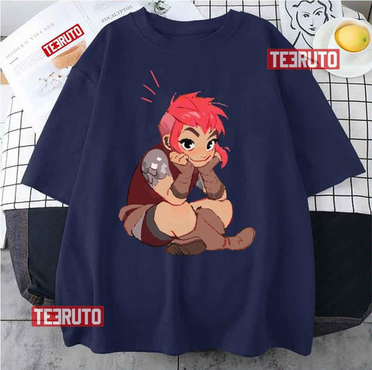 Anime Sitting Nimona Unisex T-Shirt - T-Shirt, Sweatshirt, Hoodie