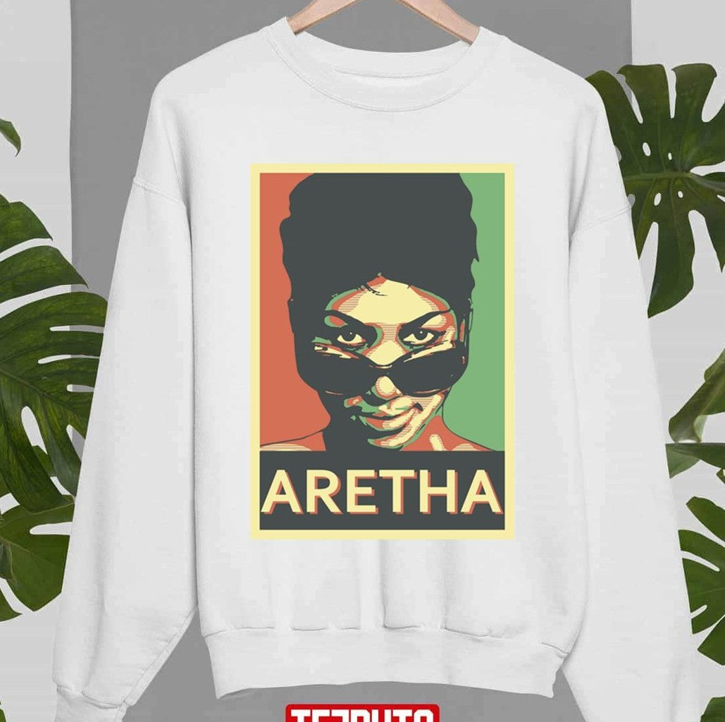 Shades Aretha Franklin Unisex Sweatshirt - T-Shirt, Sweatshirt, Hoodie