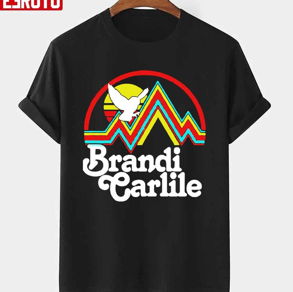 Music Brandi Carlile Logo Vintage Unisex T-shirt - T-Shirt, Sweatshirt, Hoodie