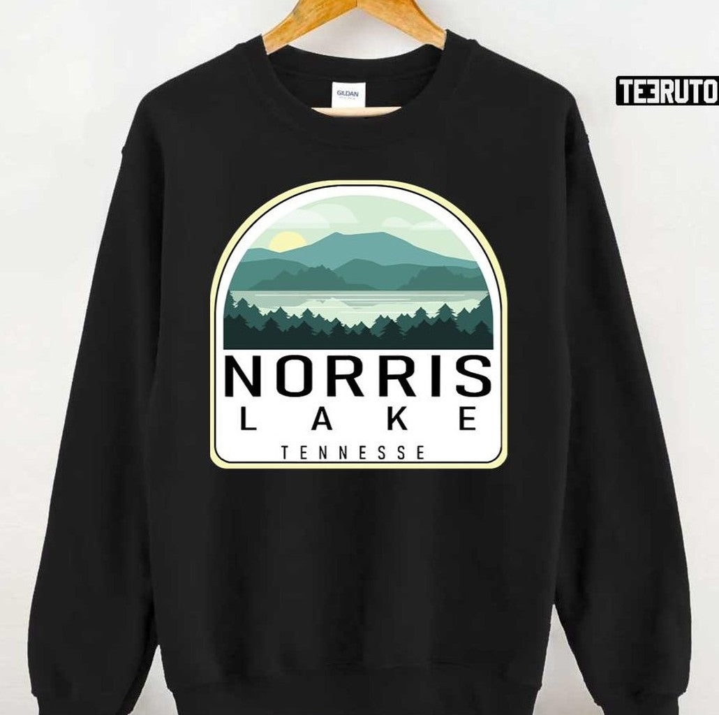 Norris Lake Tennessee Vintage Retro Adventure Mountain Unisex Sweatshirt - T-Shirt, Sweatshirt, Hoodie