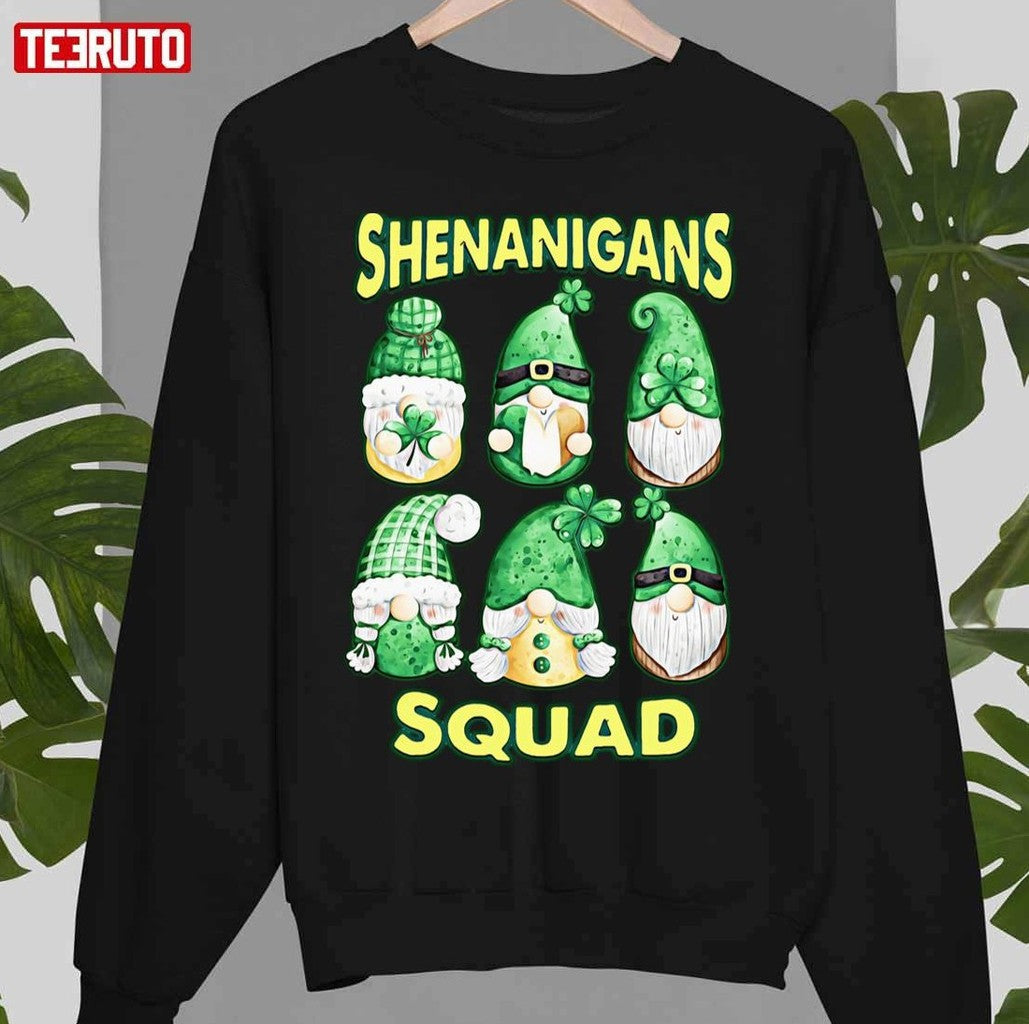 Shenanigans Gnomies Squad Unisex Sweatshirt - T-Shirt, Sweatshirt, Hoodie