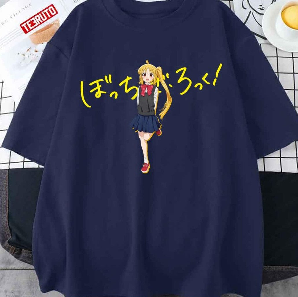 Nijika Ijichi Bocchi The Rock! Art Unisex T-shirt - T-Shirt, Sweatshirt, Hoodie