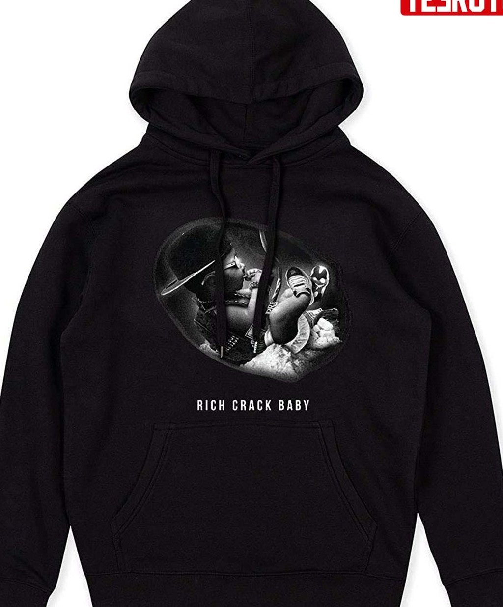 Rich Crack Baby Young Dolph Hoodie - T-Shirt, Sweatshirt, Hoodie