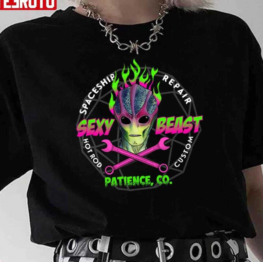 Sexy Beast Resident Alien Unisex T-Shirt - T-Shirt, Sweatshirt, Hoodie