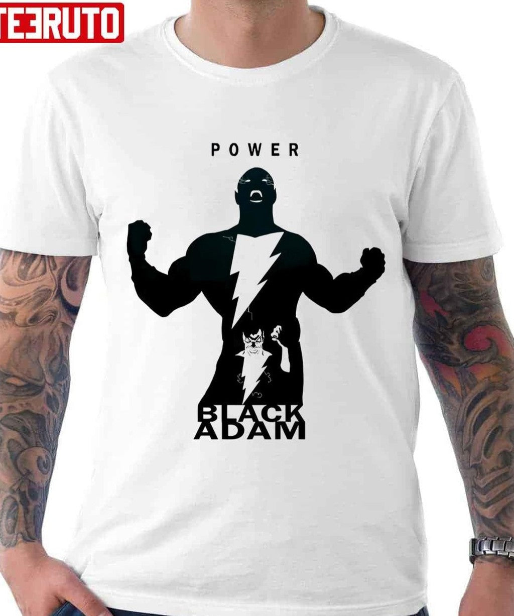 Power Black Adam Unisex T-Shirt - T-Shirt, Sweatshirt, Hoodie