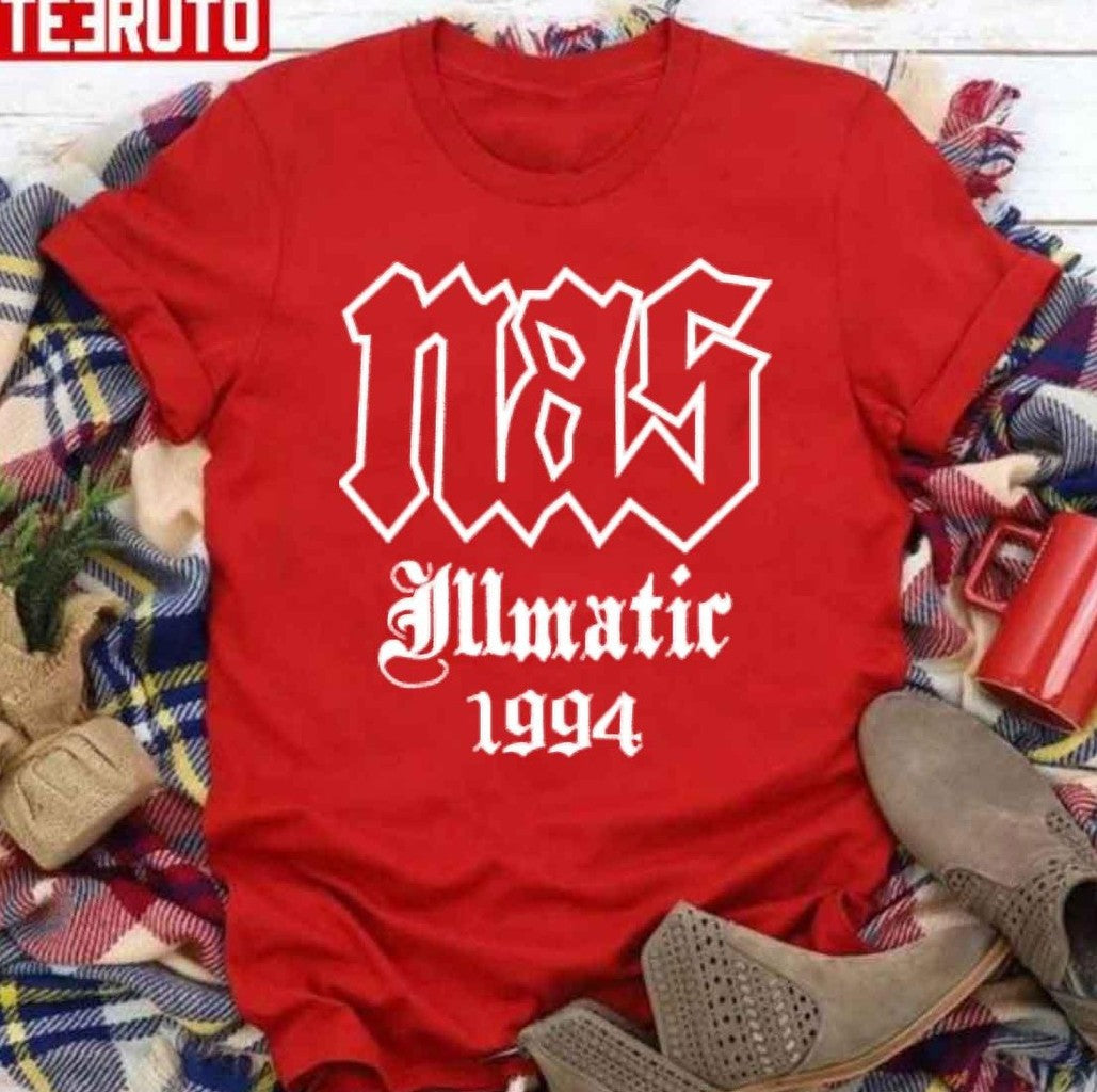 Nas Illmatic 1994 Hiphop Vintage 90s Unisex T-Shirt - T-Shirt, Sweatshirt, Hoodie