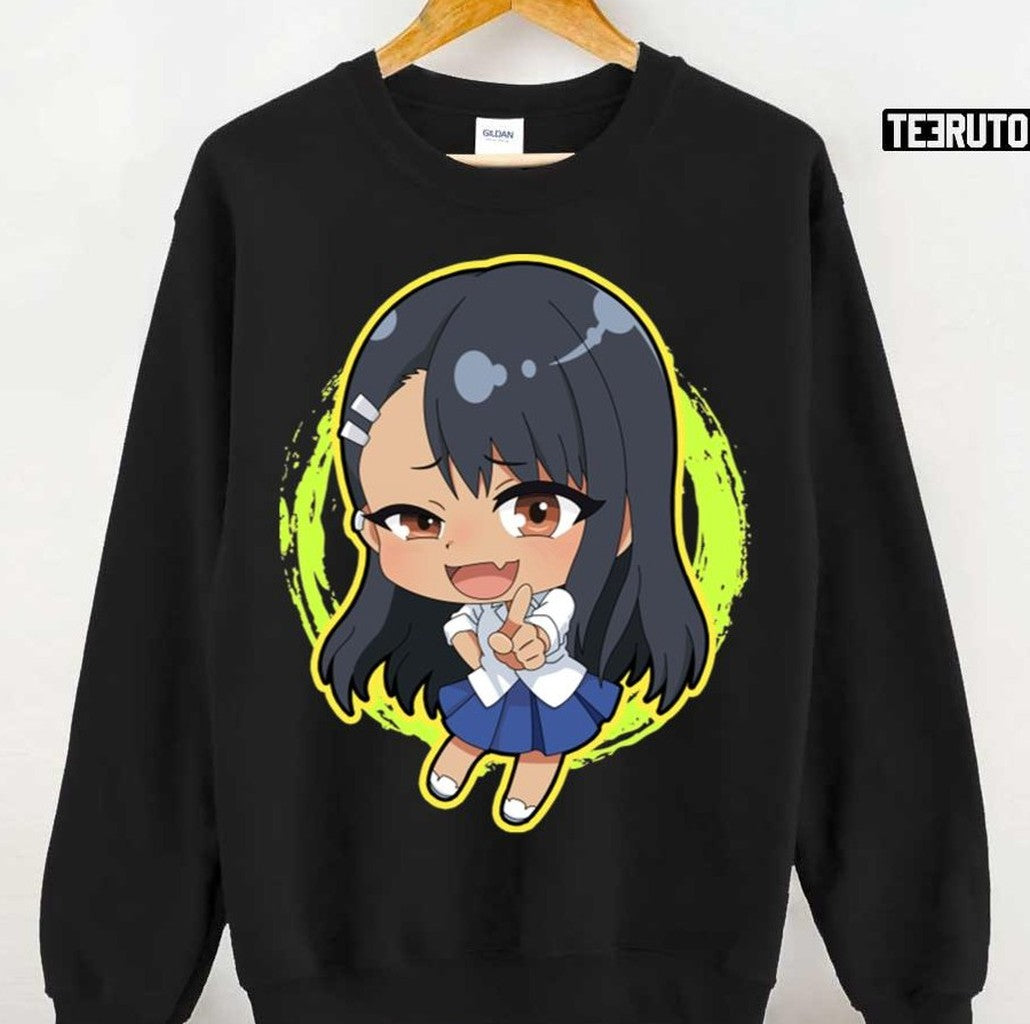 Nagatoro San Chibi Design Don't Bully Me Unisex Sweatshirt - T-Shirt, Sweatshirt, Hoodie