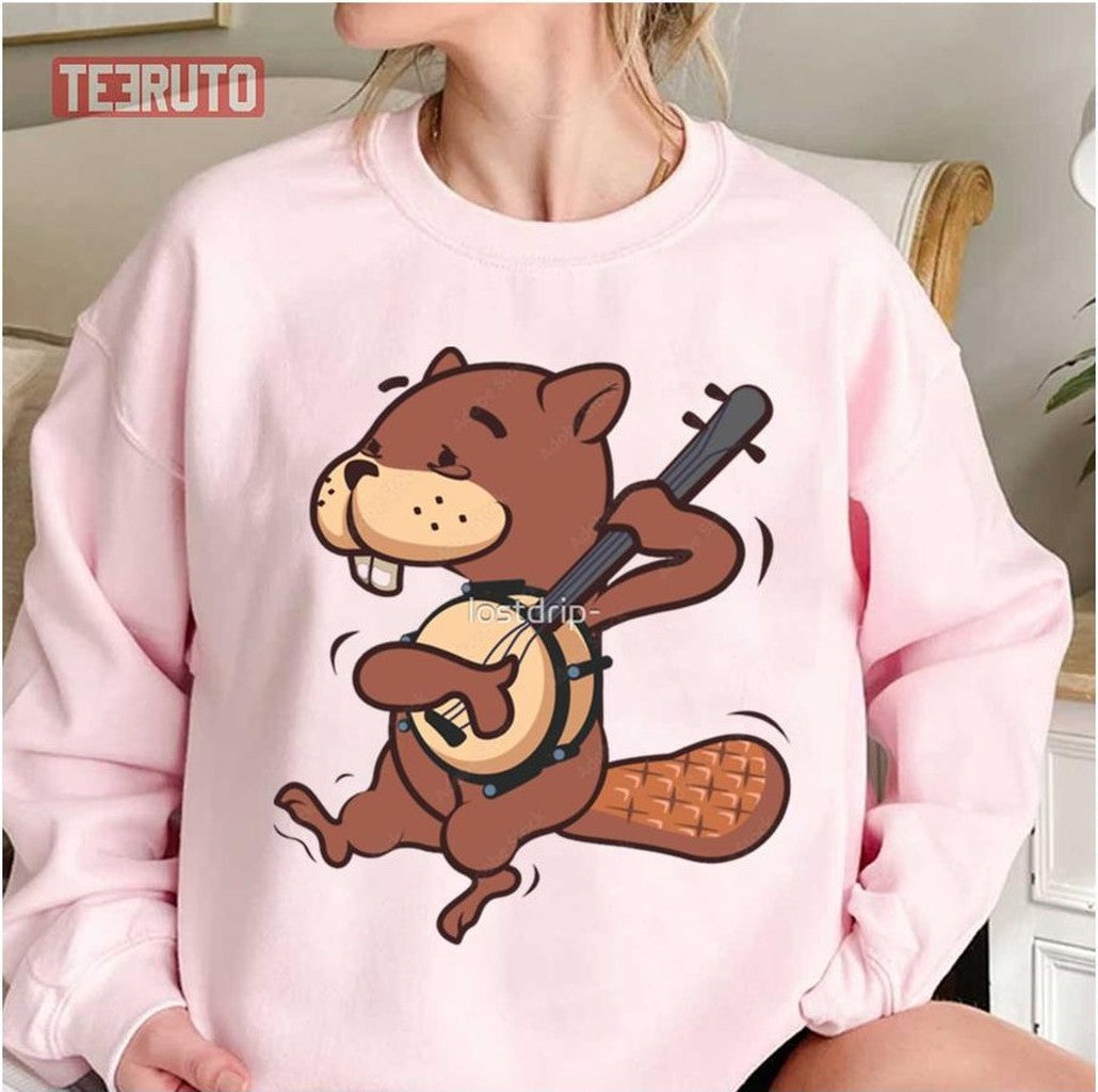 Play More Banjo Bear From Banjo &amp; Kazooie Unisex Sweatshirt - T-Shirt, Sweatshirt, Hoodie