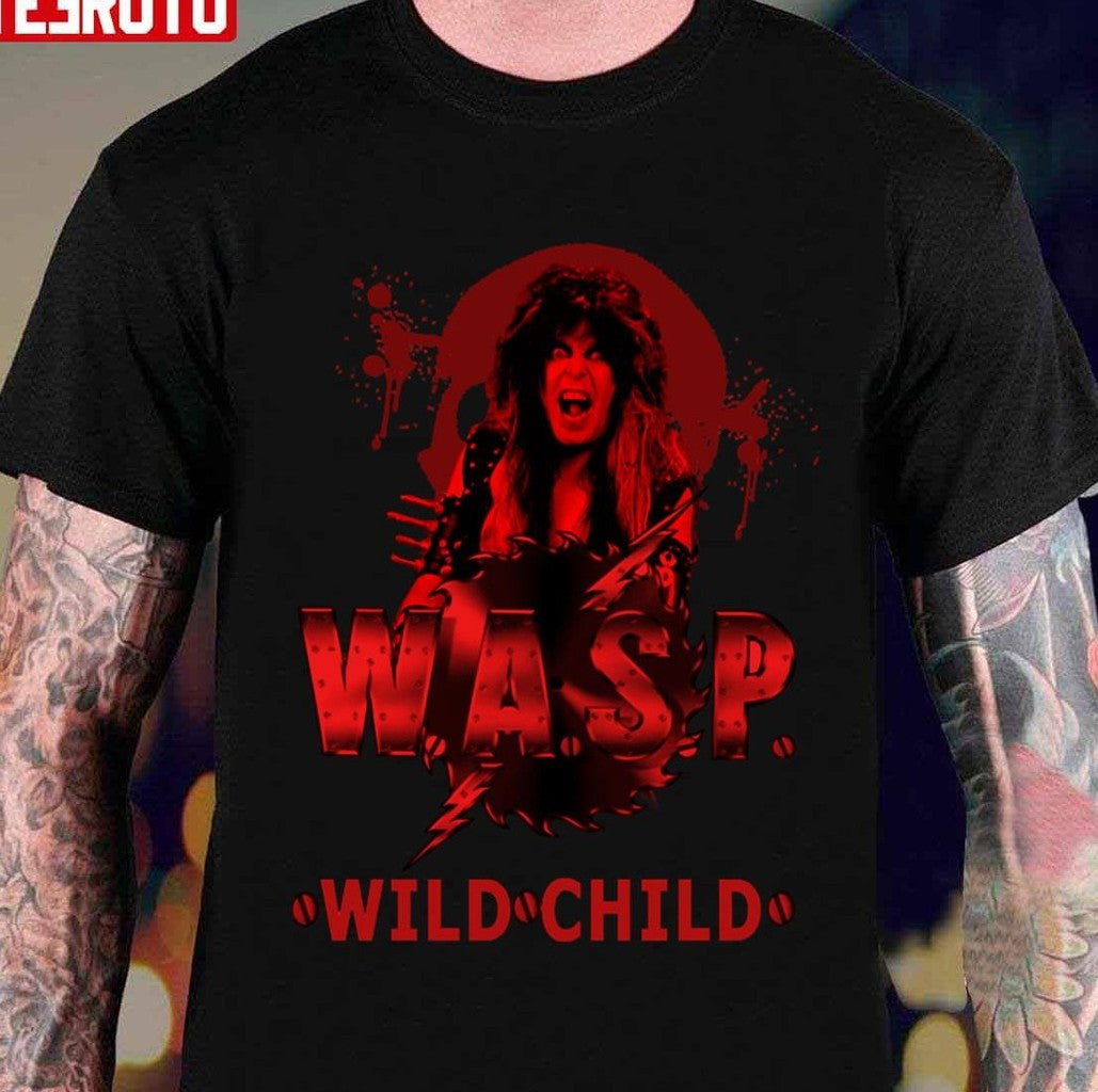 Red Wasp Wild Child Unisex T-shirt - T-Shirt, Sweatshirt, Hoodie