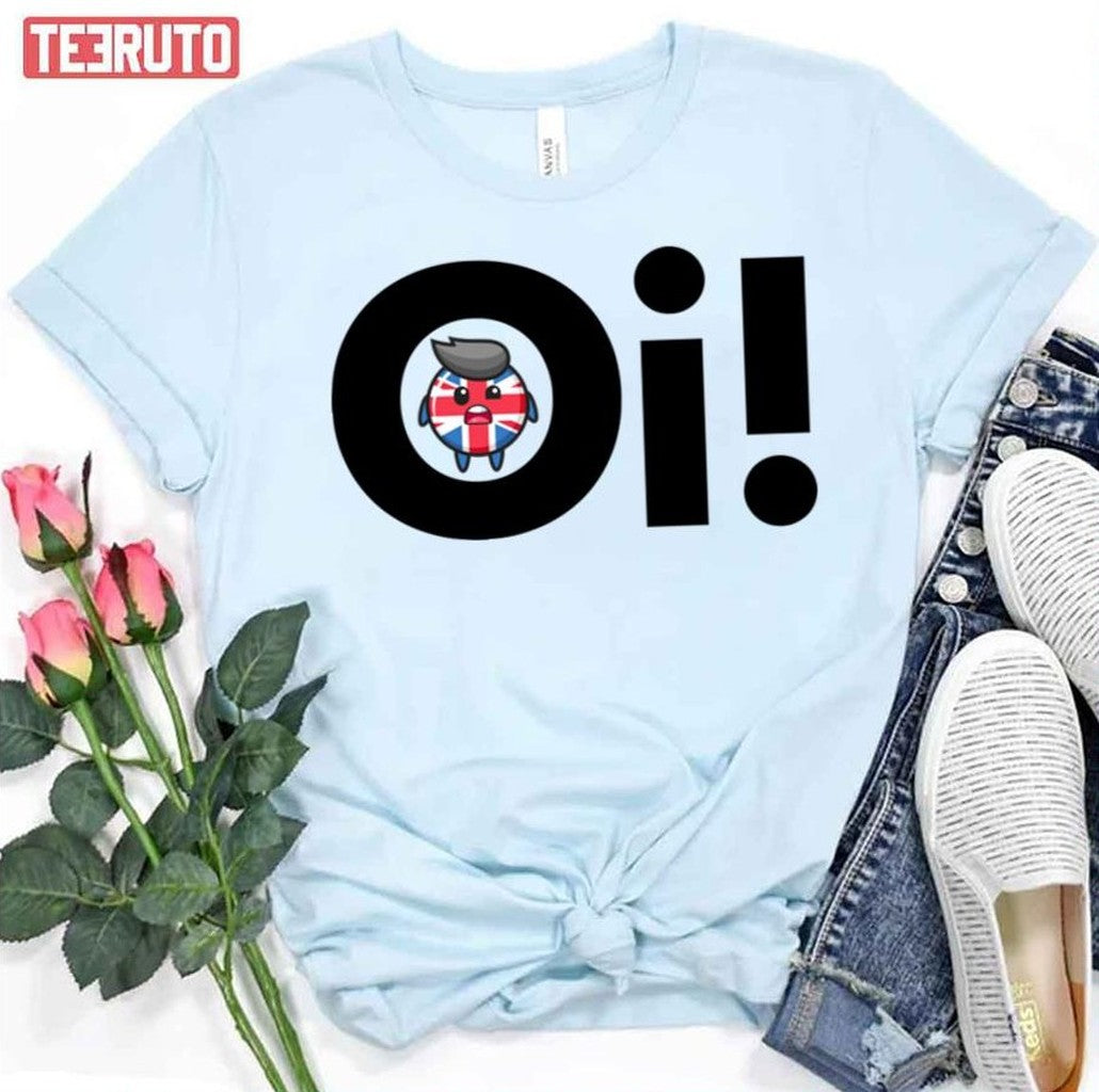 Oi Black Letters Ted Lasso Unisex T-Shirt - T-Shirt, Sweatshirt, Hoodie
