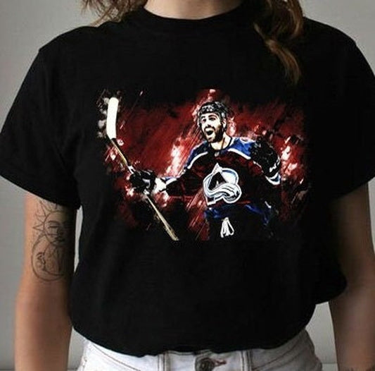2022 Nazem Kadri Skyline Signature Colorado Avalanche Ice Hockey Unisex T-Shirt - T-Shirt, Sweatshirt, Hoodie