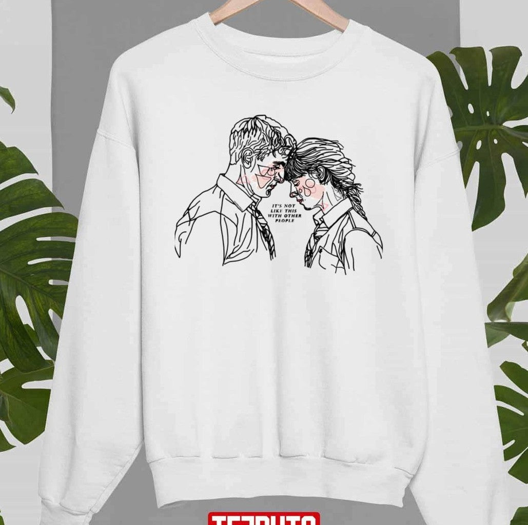 Normal People Connell Amp Marianne With Colour Unisex Sweatshirt Hooded - T-Shirt, Sweatshirt, Hoodie
