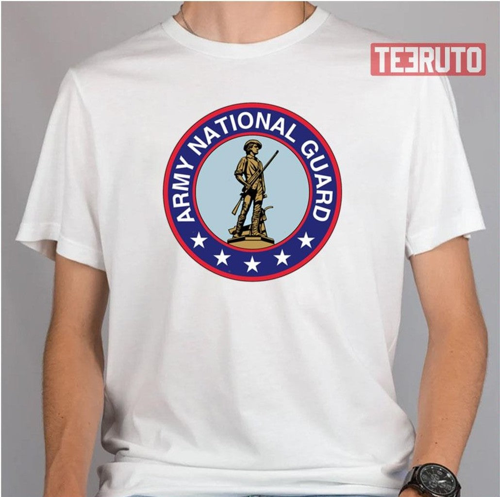 Army National Guard Seal Unisex T-Shirt - T-Shirt, Sweatshirt, Hoodie