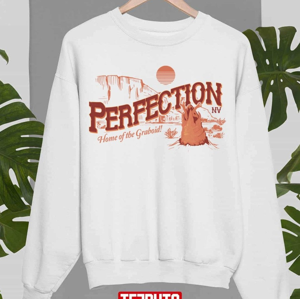 Perfection Nevada Retro Portrait Tremors Unisex Sweatshirt - T-Shirt, Sweatshirt, Hoodie