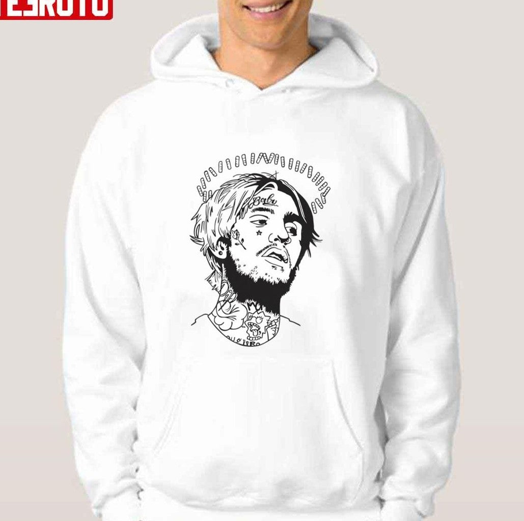 Peep Angel Lil Peep Art Unisex Hoodie - T-Shirt, Sweatshirt, Hoodie