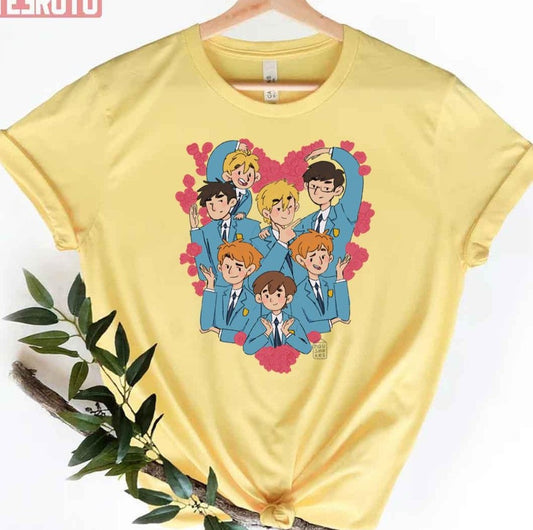 Anime Characters Ouran High School Host Club Unisex T-Shirt - T-Shirt, Sweatshirt, Hoodie