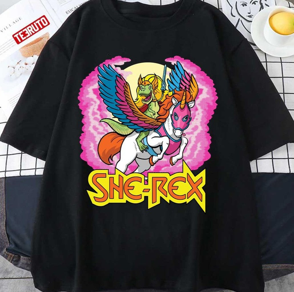 She Rex Prehistoric Princess Of Power Unisex T-shirt - T-Shirt, Sweatshirt, Hoodie