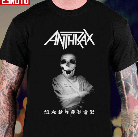 Anthrax Band Thrash Madhouse Unisex T-Shirt - T-Shirt, Sweatshirt, Hoodie