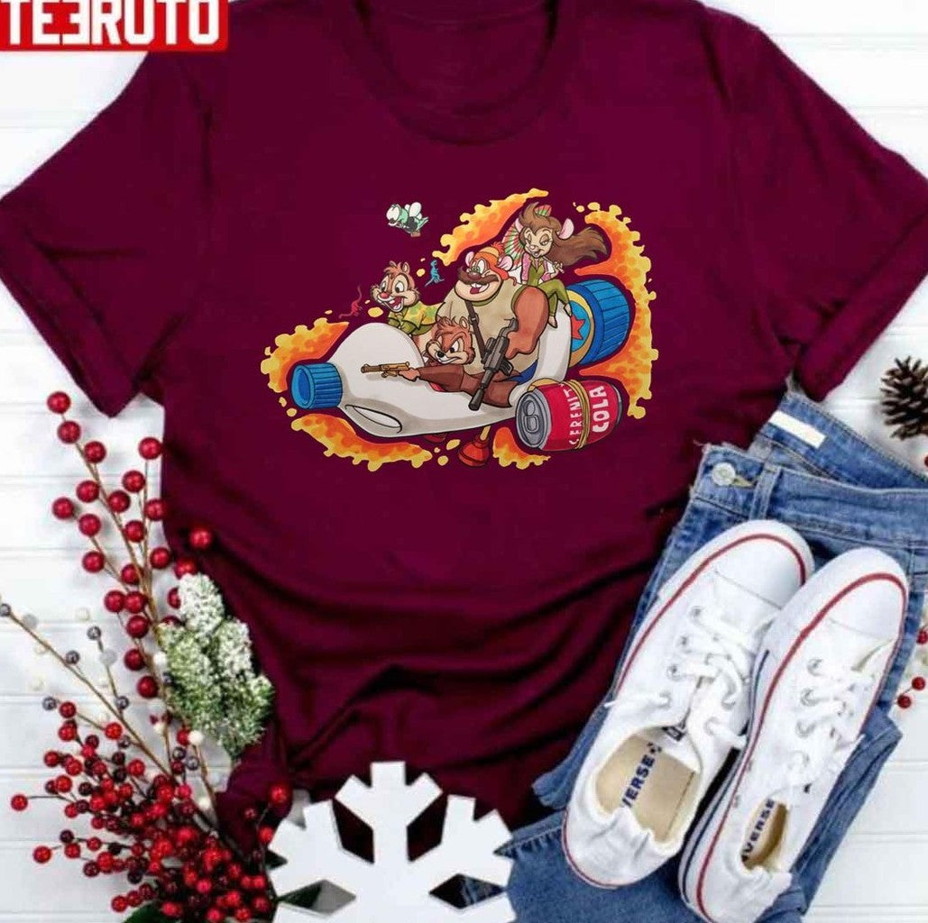Rescue Rangers Art Chip And Dale Unisex T-Shirt - T-Shirt, Sweatshirt, Hoodie