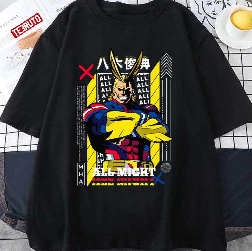 Plus Ultra Mha All Might My Hero Academia Unisex T-shirt - T-Shirt, Sweatshirt, Hoodie