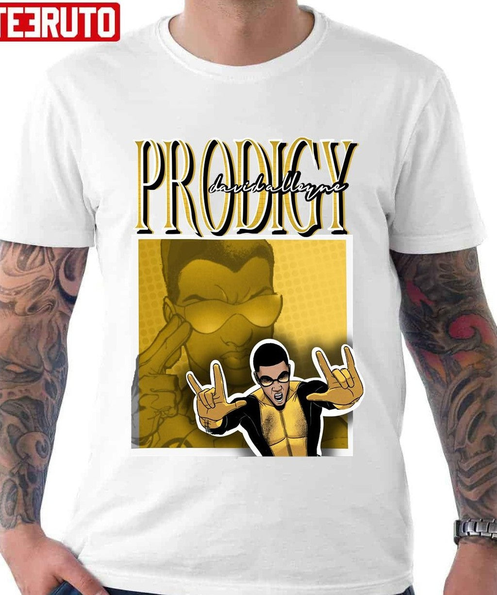 Prodigy David Alleyne Comic Vintage 90s Bootleg Style Unisex T-Shirt - T-Shirt, Sweatshirt, Hoodie