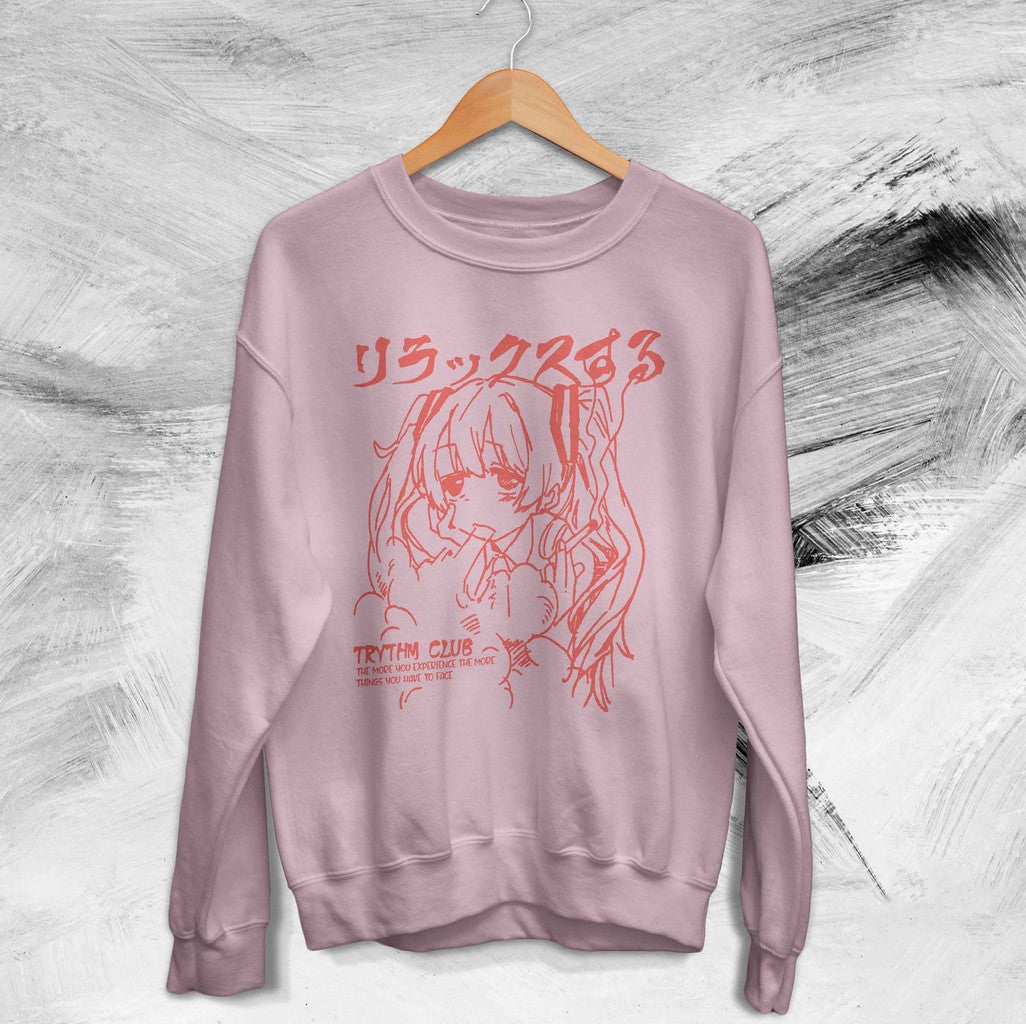 Rhythm Club The More You Experience The More Things You Have To Face Harajuku Japanese Animel Unisex T-Shirt - T-Shirt, Sweatshirt, Hoodie