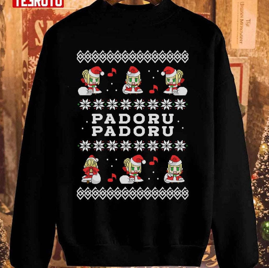 Padoru Padoru Ugly Christmas Unisex Sweatshirt - T-Shirt, Sweatshirt, Hoodie