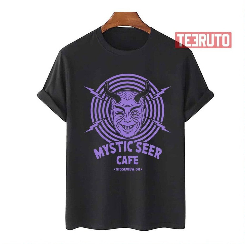 Mystic Seer Cafe Twilight Zone Unisex T-Shirt - T-Shirt, Sweatshirt, Hoodie