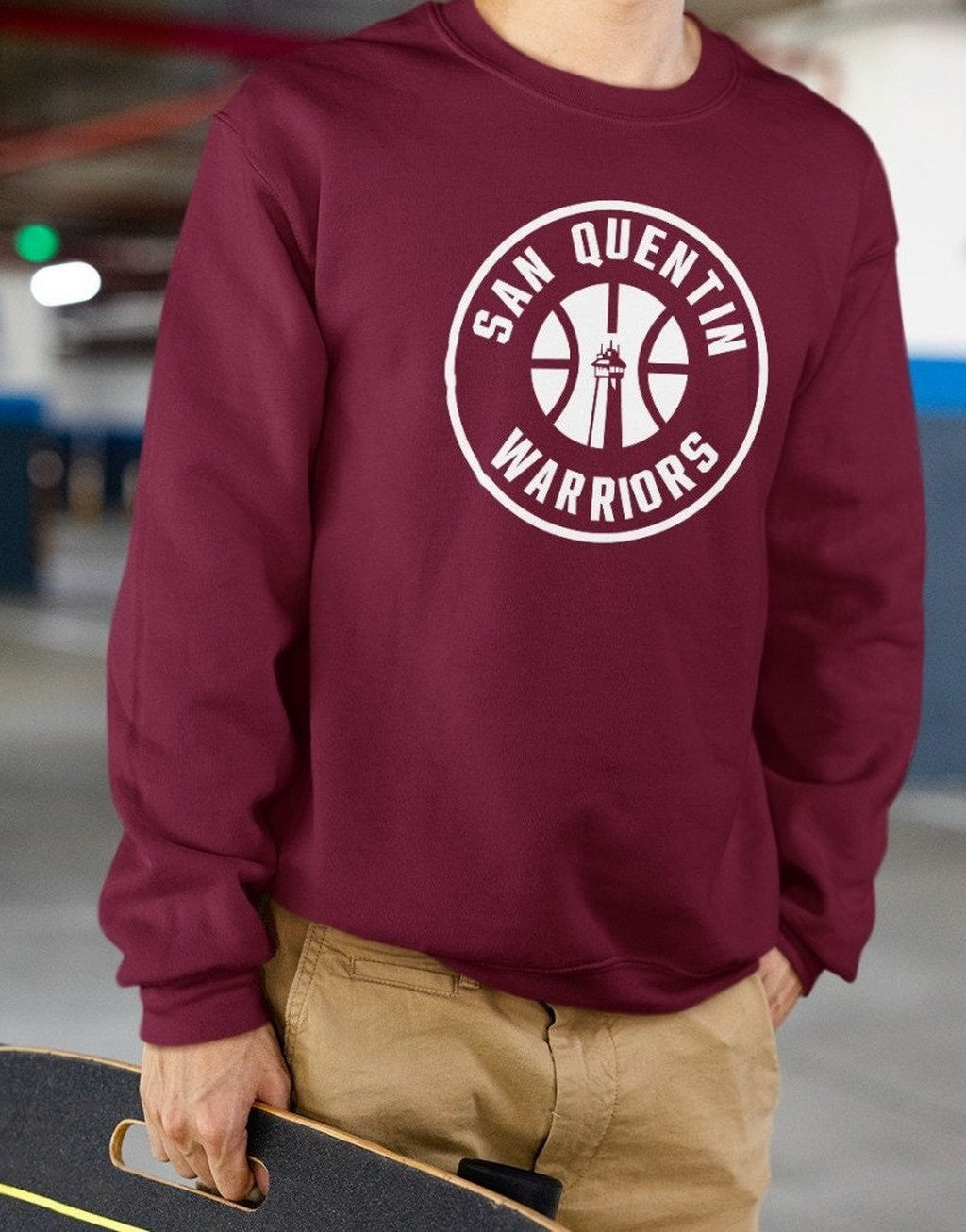 San Quentin Warriors Champions 2022 Basketball Unisex Sweatshirt - T-Shirt, Sweatshirt, Hoodie