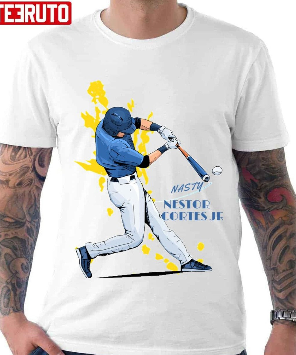 Nasty Nestor Cortes Jr MLB Artwork Unisex T-Shirt - T-Shirt, Sweatshirt, Hoodie