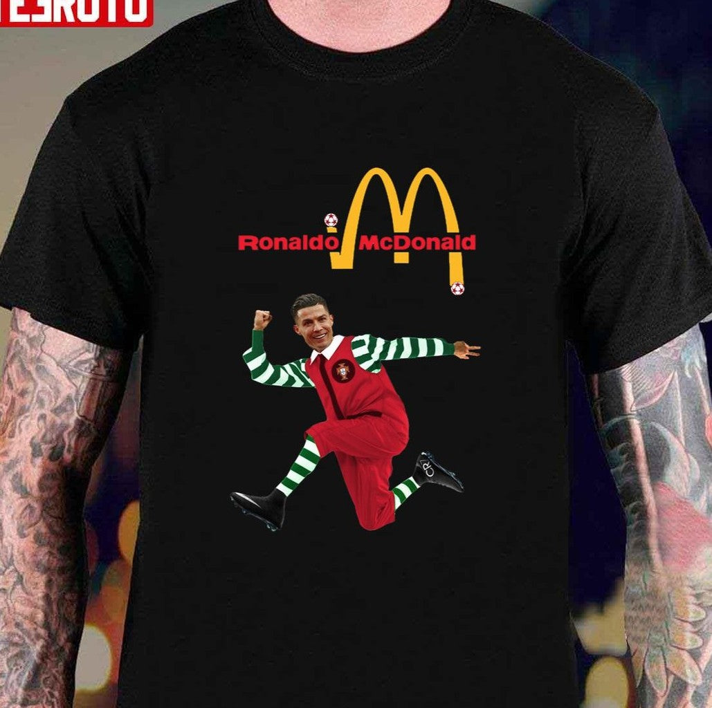 Ronaldo McDonald Funny Unisex T-Shirt - T-Shirt, Sweatshirt, Hoodie