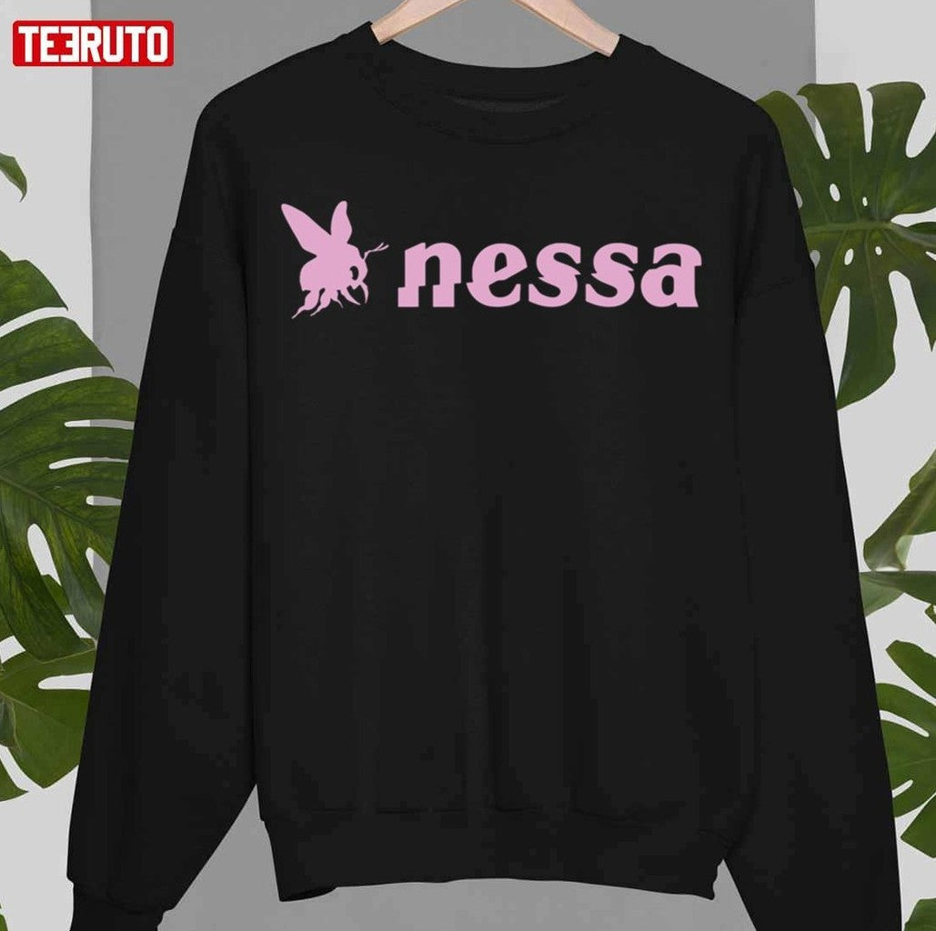 Pink Logo Design Nessa Barrett Unisex Sweatshirt - T-Shirt, Sweatshirt, Hoodie