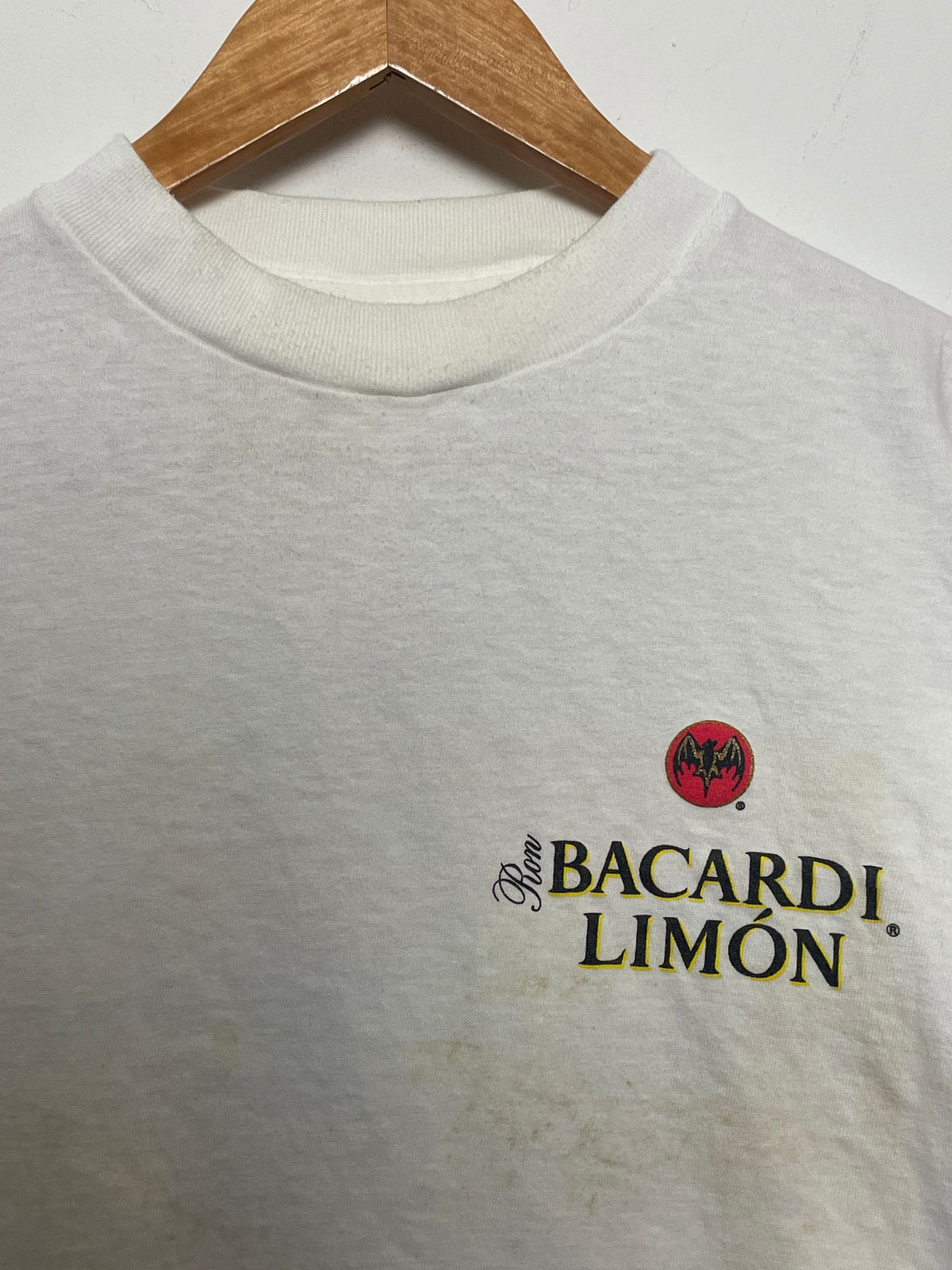 Vintage 1990s Bacardi Limon Revolutionary Citrus - Adult & Kids T-Shirts, Sweatshirts & Hoodies apparel design preview 4