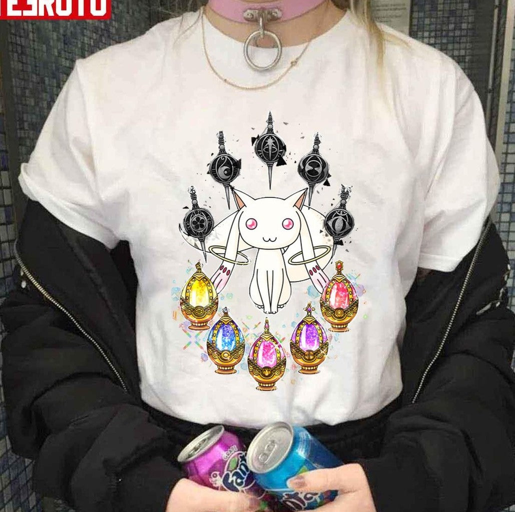 Puella Magi Madoka Magica Kawaii Unisex T-Shirt - T-Shirt, Sweatshirt, Hoodie
