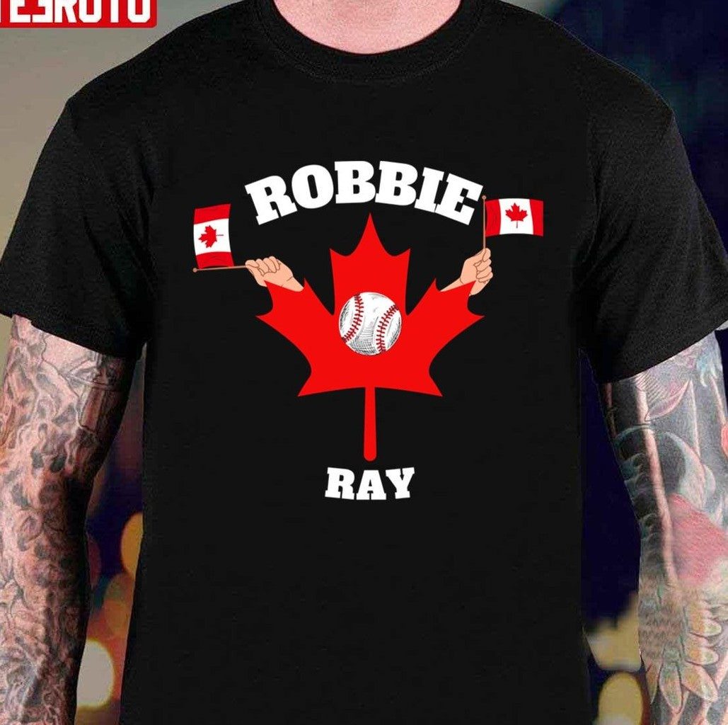 Pride Of Canada Baseball Robbie Ray In Canada 2022 Unisex T-shirt - T-Shirt, Sweatshirt, Hoodie