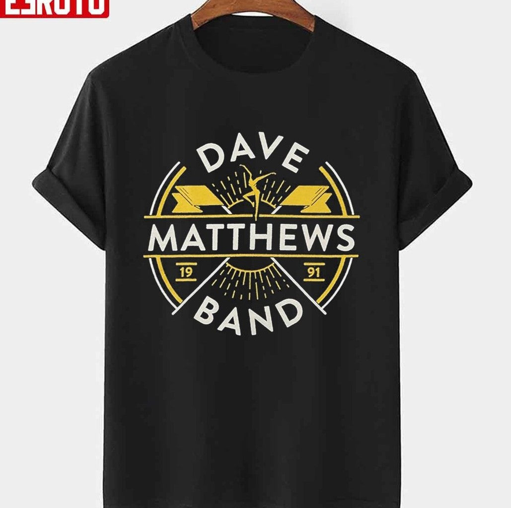 Original Dave Matthews Band 1991 Logos Band Unisex T-Shirt - T-Shirt, Sweatshirt, Hoodie