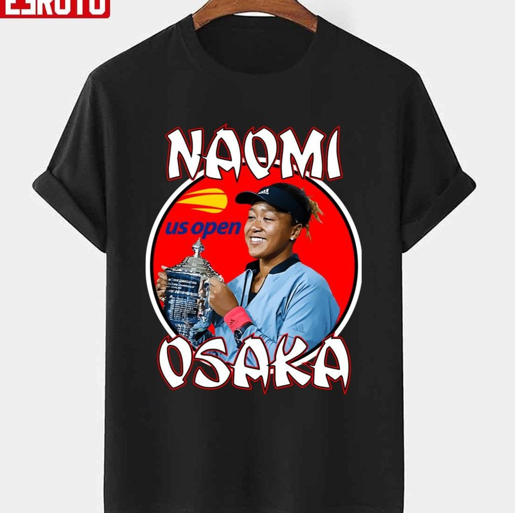 Naomi Osaka Japan Us Open Tennis Unisex T-shirt - T-Shirt, Sweatshirt, Hoodie